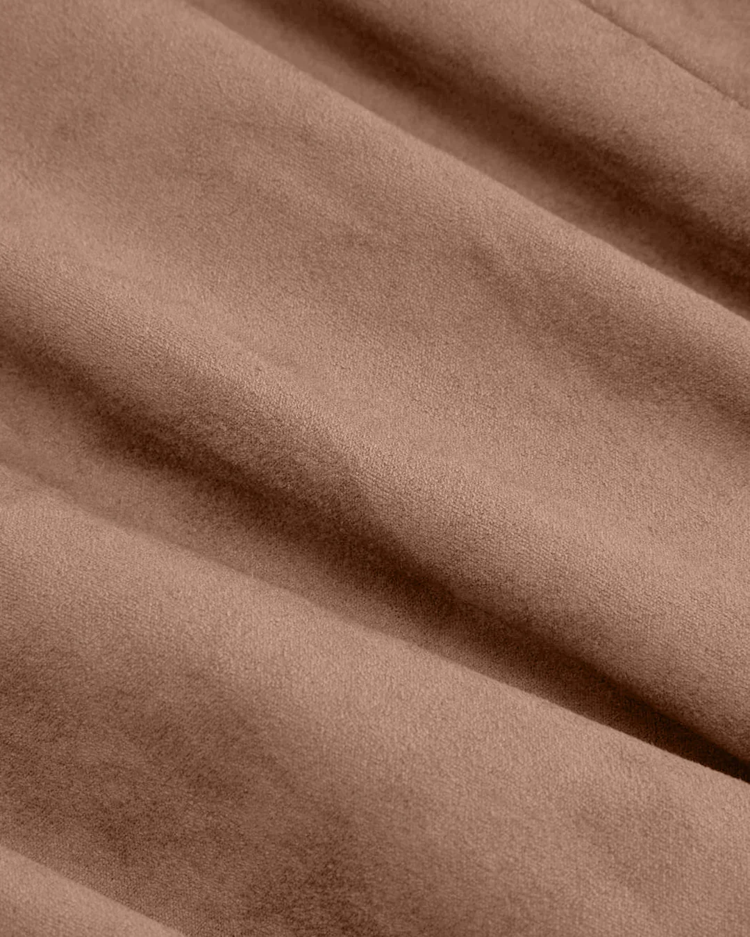 Suede Halter Neckline Knotted Top in Mud - Image 3
