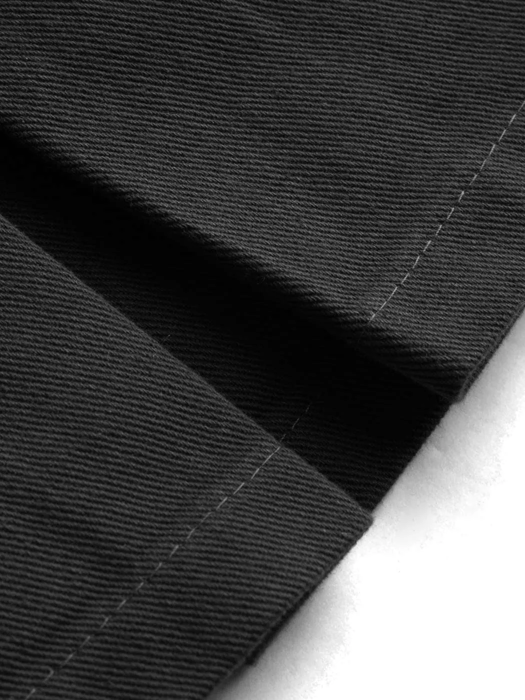 Summer High Waist A-Line Pleated Skirt In Black Without Belt - Image 3