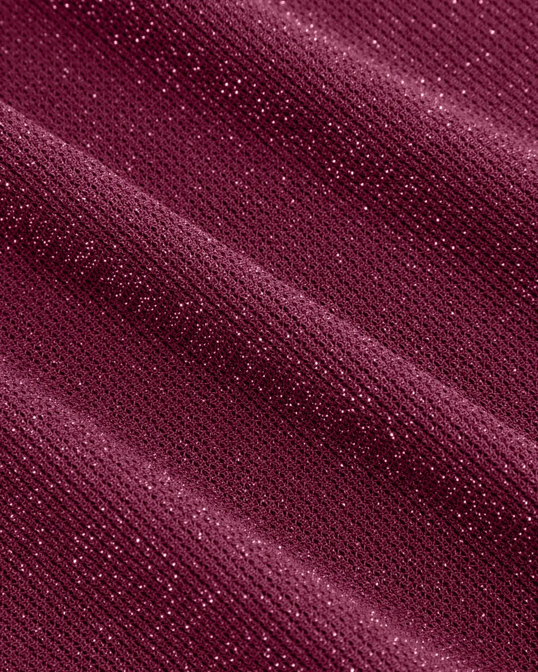 Sweetheart Bell Sleeve Glitter Cut Out Ruched Mini Dress in Maroon - Image 3