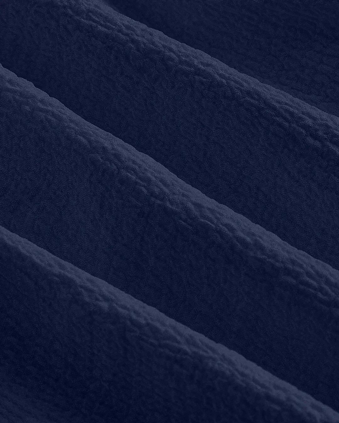 Sweetheart Neck Fit and Flare Navy Blue Dress - Image 3