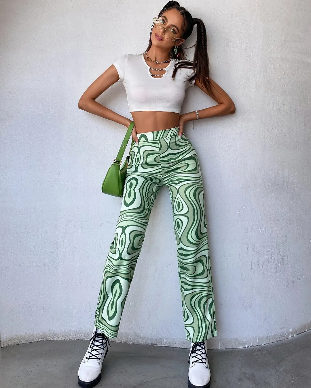 Psychedelic Print Trouser - Image 2