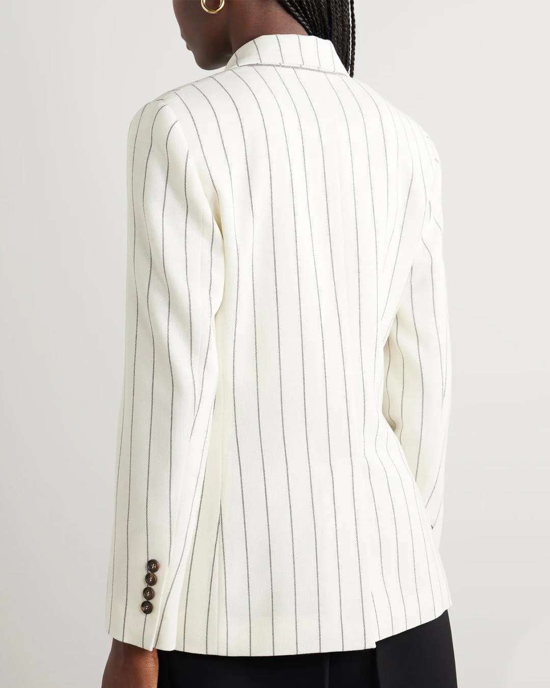 Tailored Double Breasted Blazer - Image 3