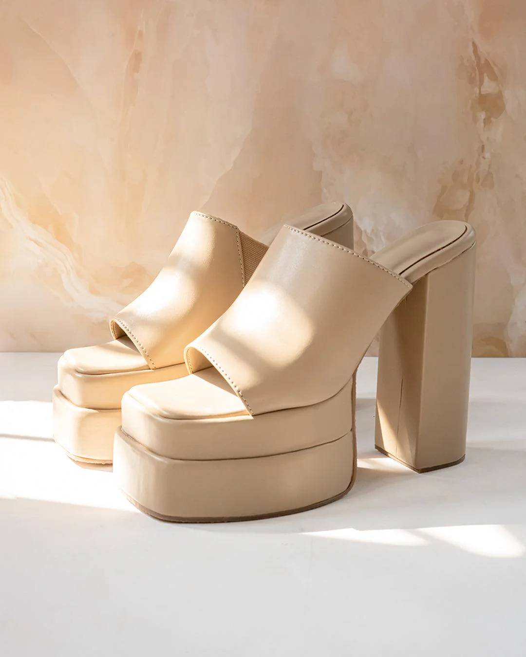 The Statement Heel Mocha - Image 3
