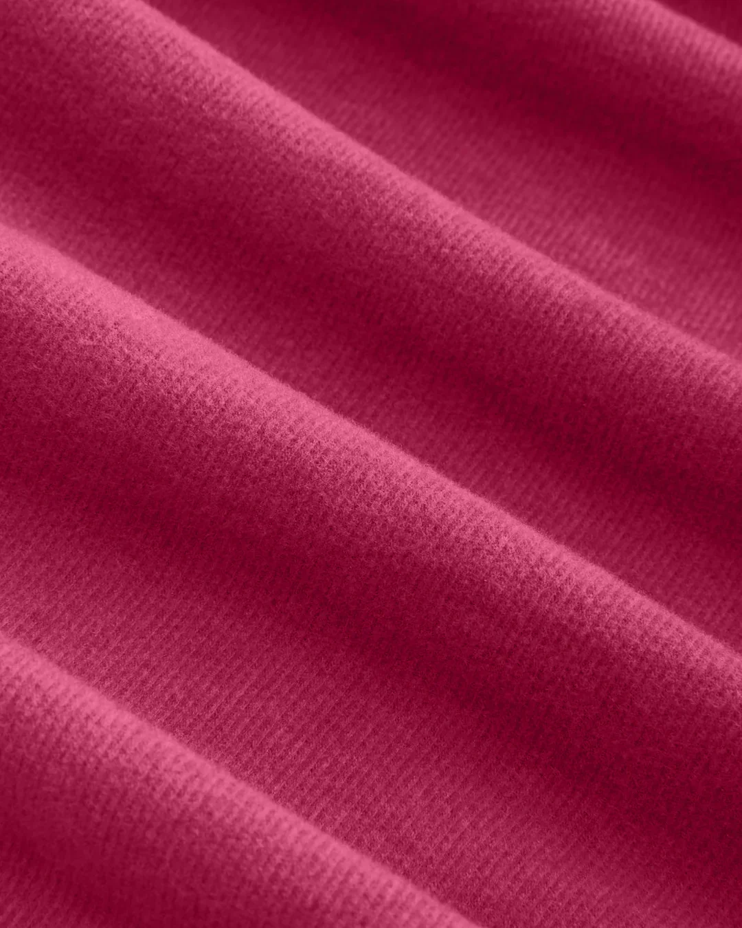 Thermal High Neck Drawstring Ruched Top in Ruby - Image 3