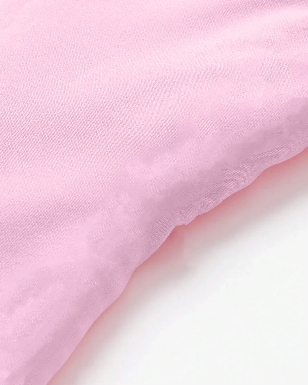 Tie-Shoulder Fitted Top in Powder Pink - Image 4