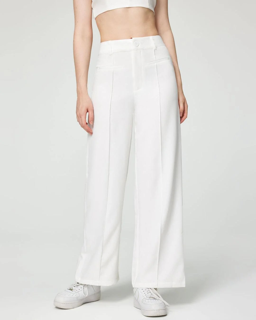 Two Piece Set: Aesthetics White Top With Trouser - Image 7
