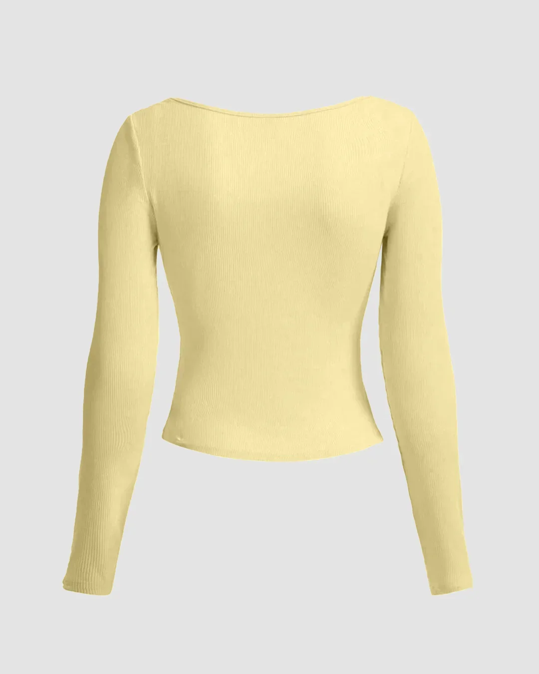 Vanilla Ruched Front Mesh Full Sleeve Top - Image 2