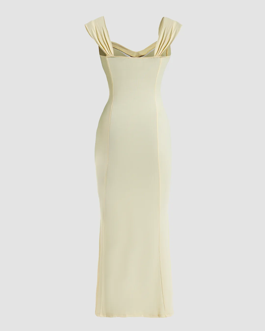 Vanilla Sleeveless Bodycon Maxi Dress - Image 2