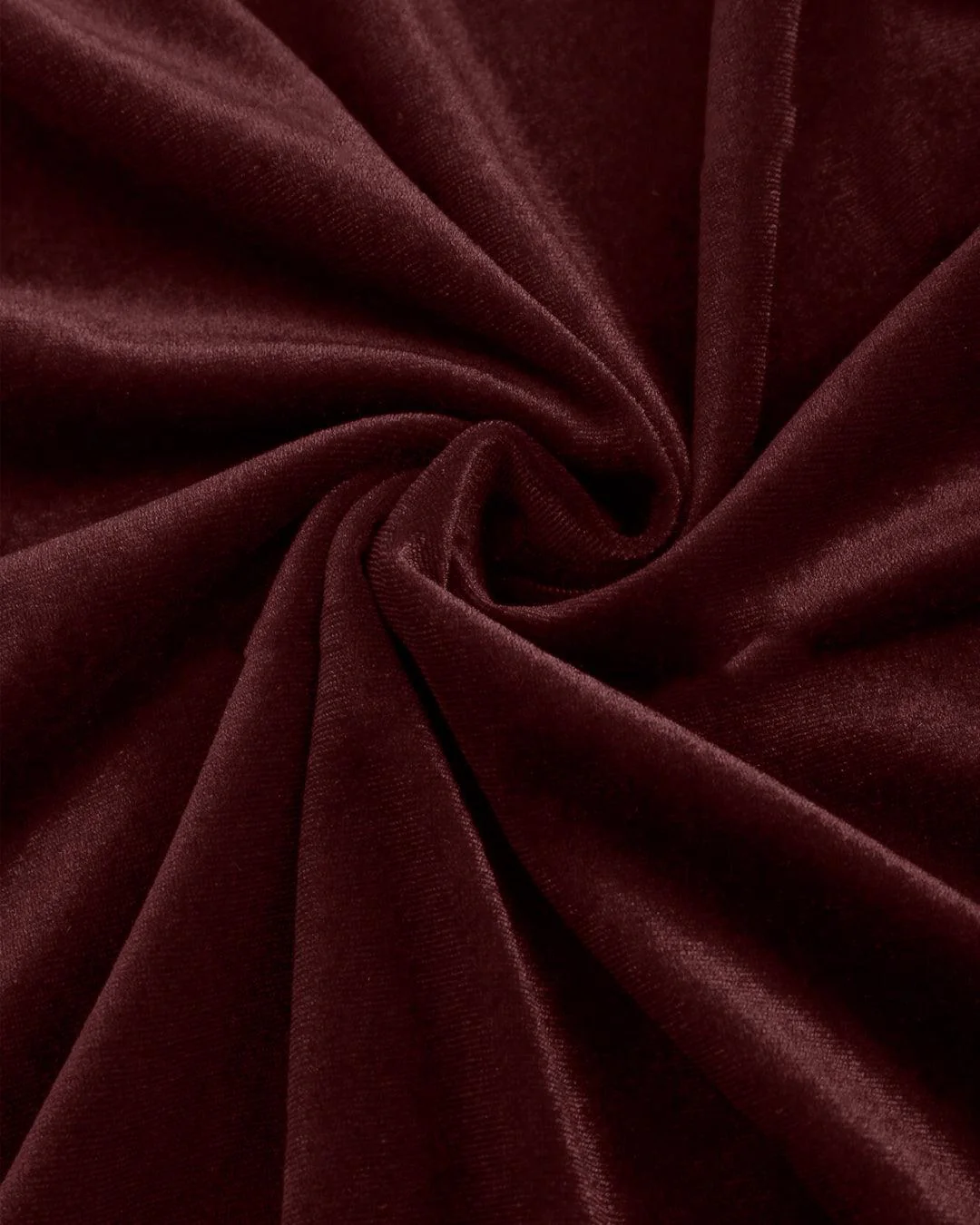 Velvet Jellyfish Style Mini Dress In Cherry Red - Image 3