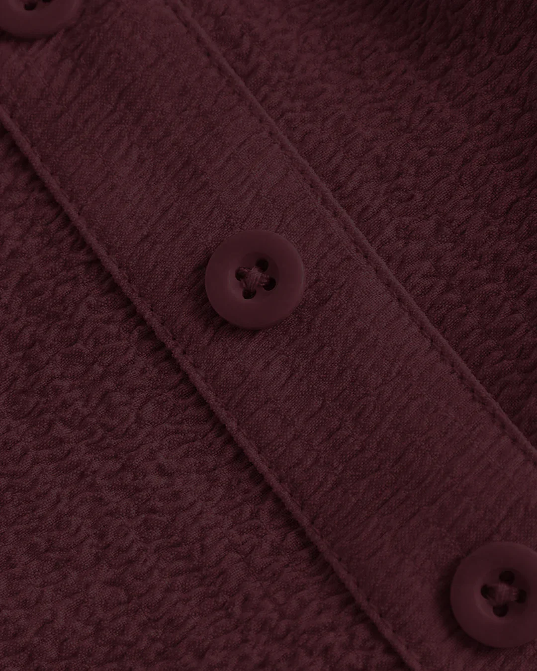 Vintage Style Sleeveless Maroon Top And Skirt Set - Image 3