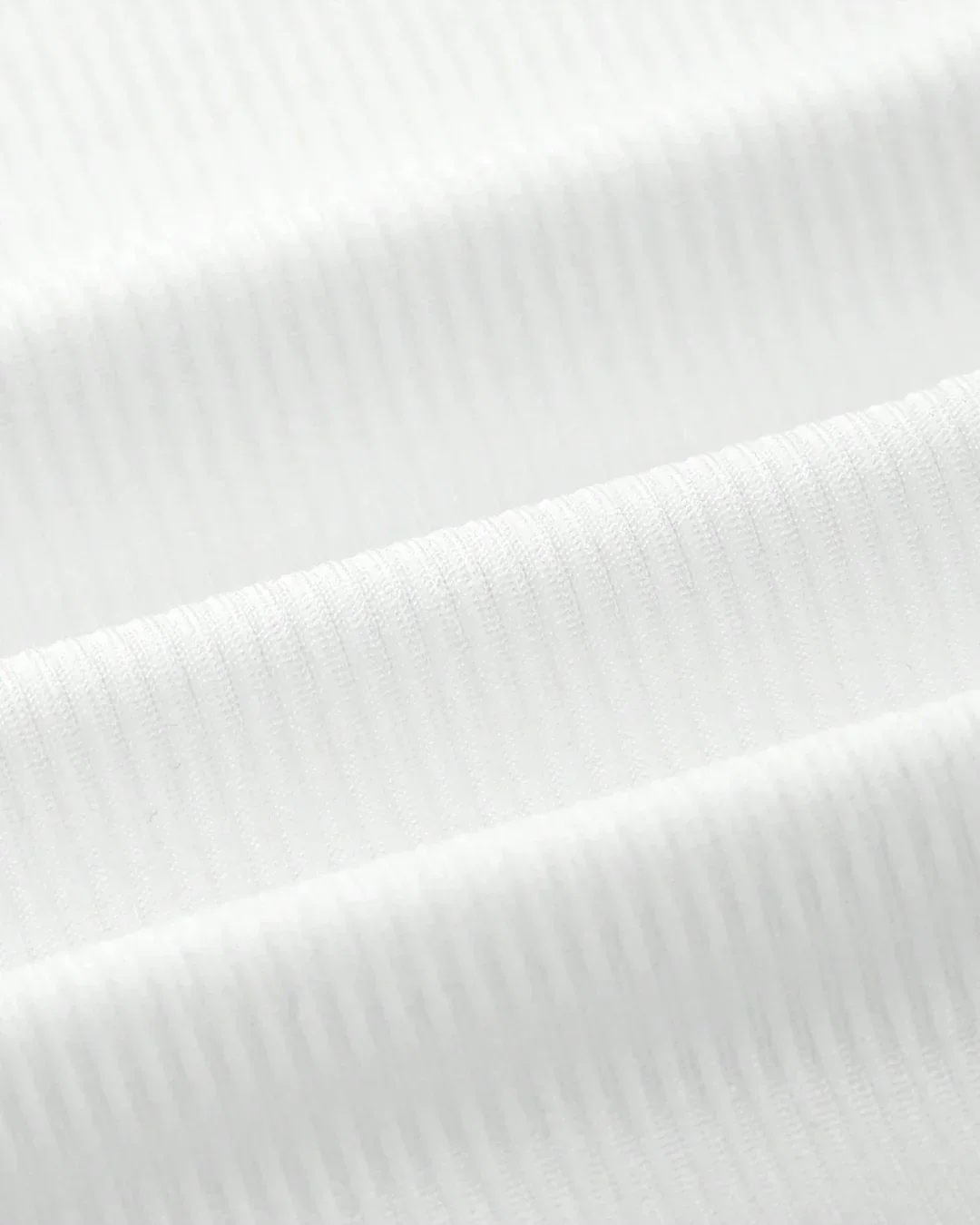 White Ribbed Button-Down Sleeveless Top - Image 3