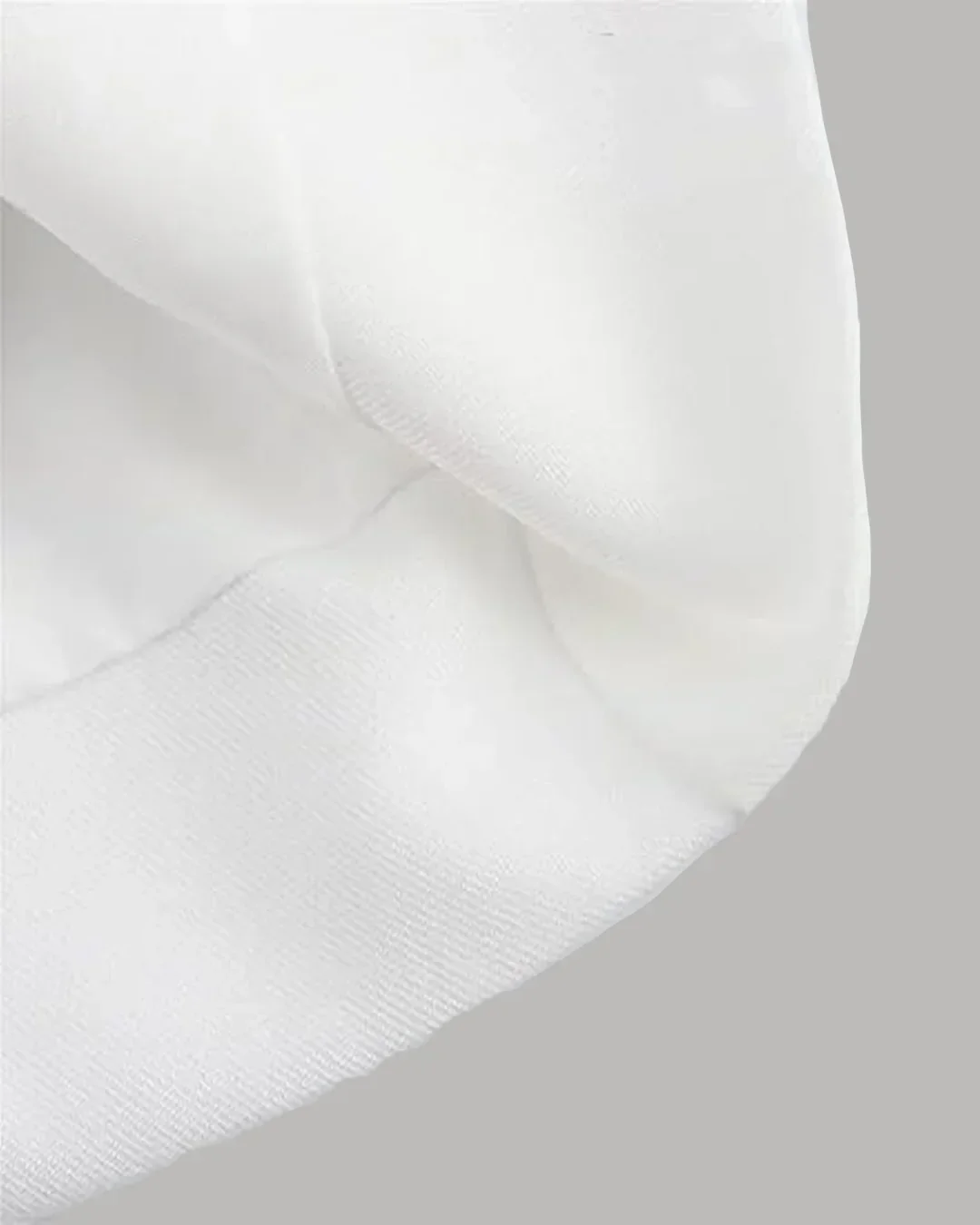 White Tailored Button Down Vest Top - Image 3