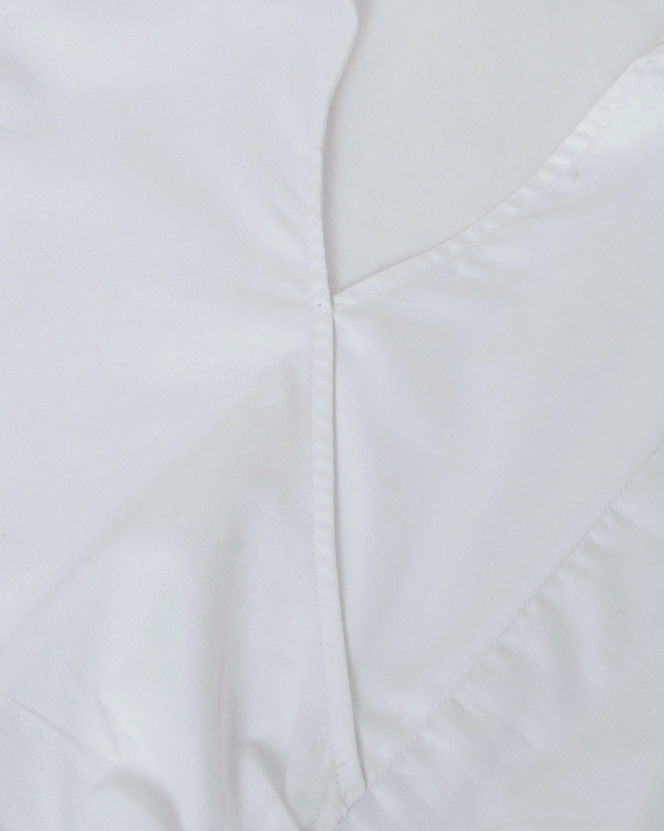White Wrap Fit Tailored Shirt - Image 3