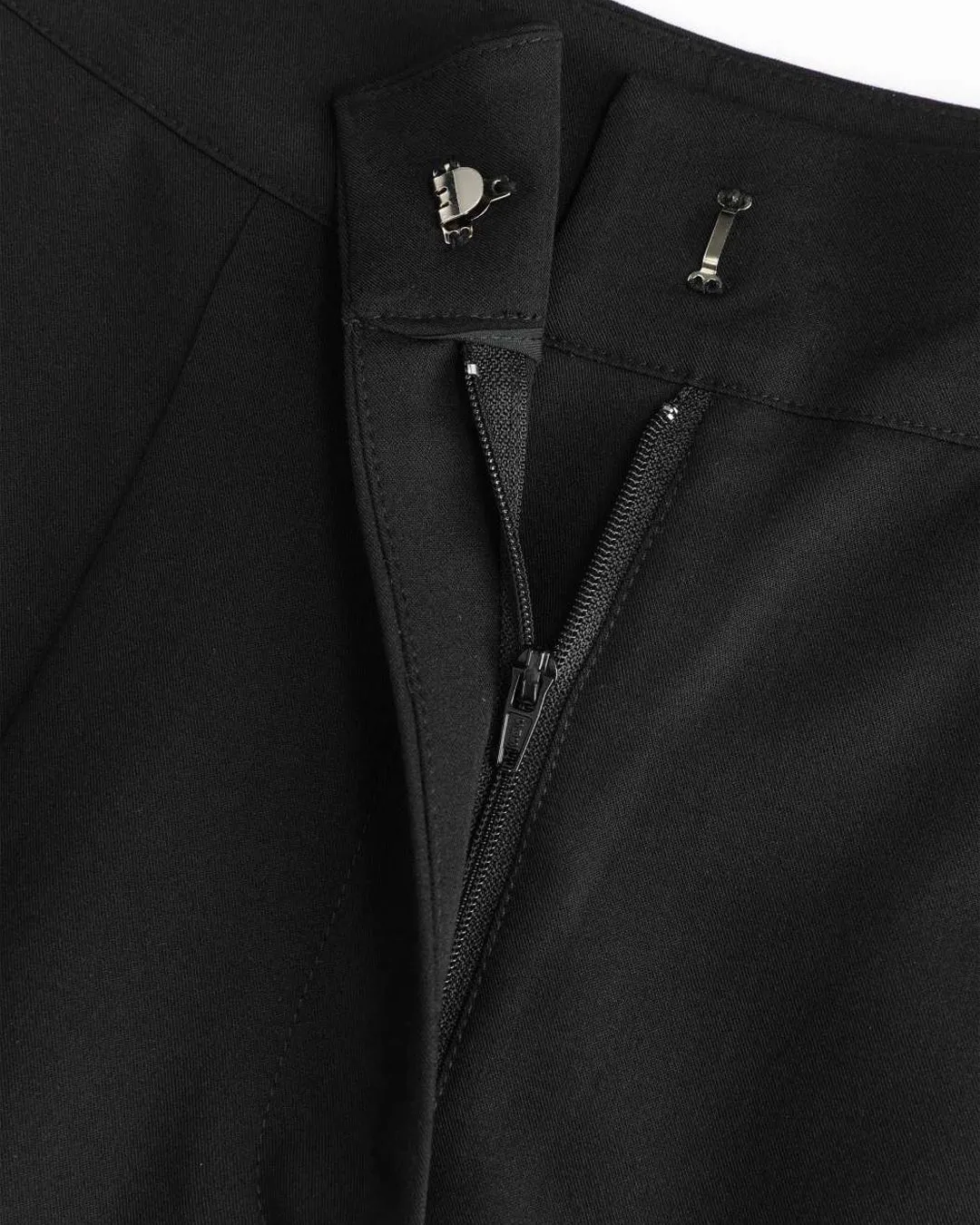 Workwear Basics Black Tailored Trouser - Image 3