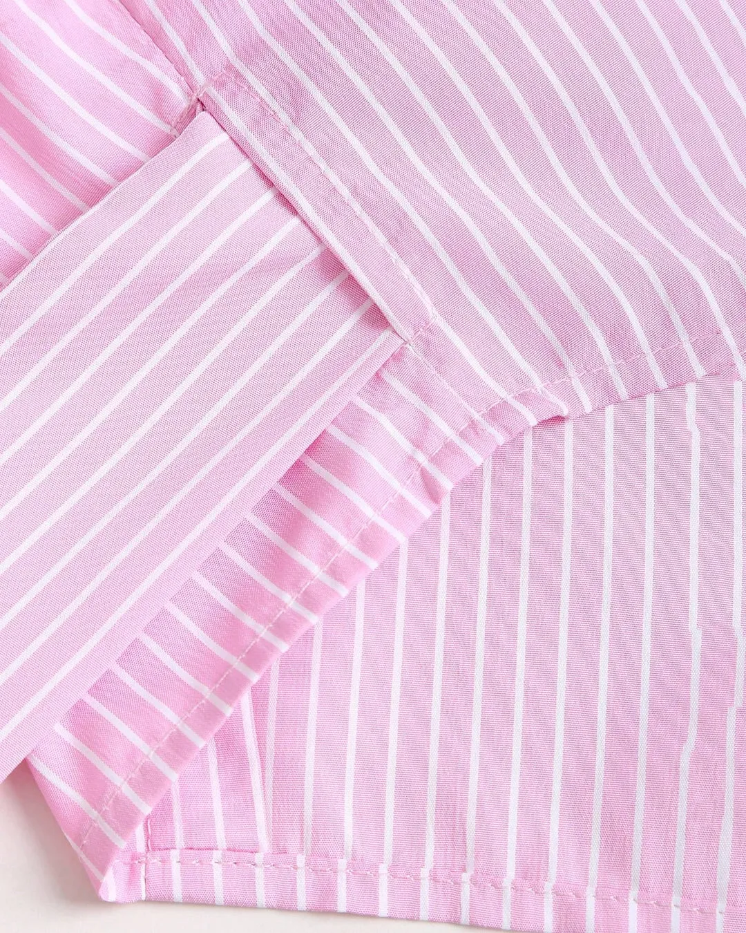 Wrap Tie Collared Long Sleeve Top - Image 3