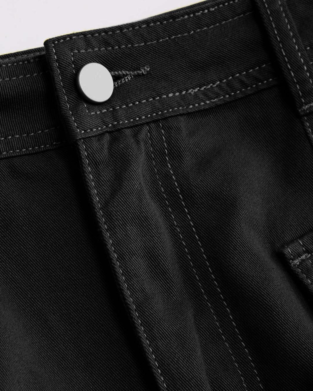 Y2K Trending Utility Skirt In Black - Image 6