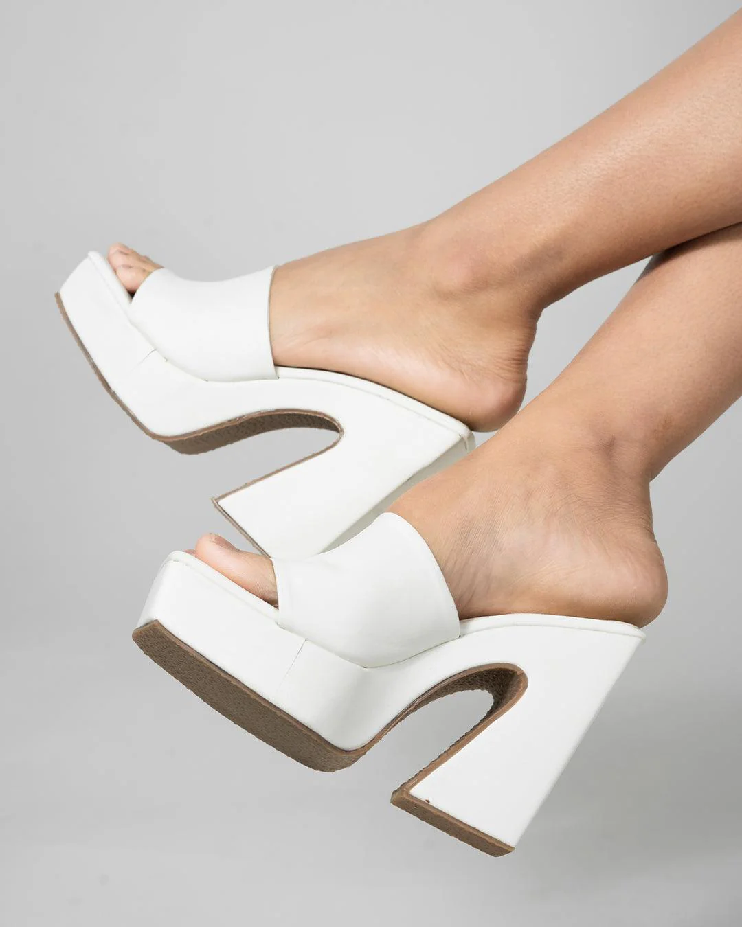 Y2K Trendy Comfort Platform White - Image 5